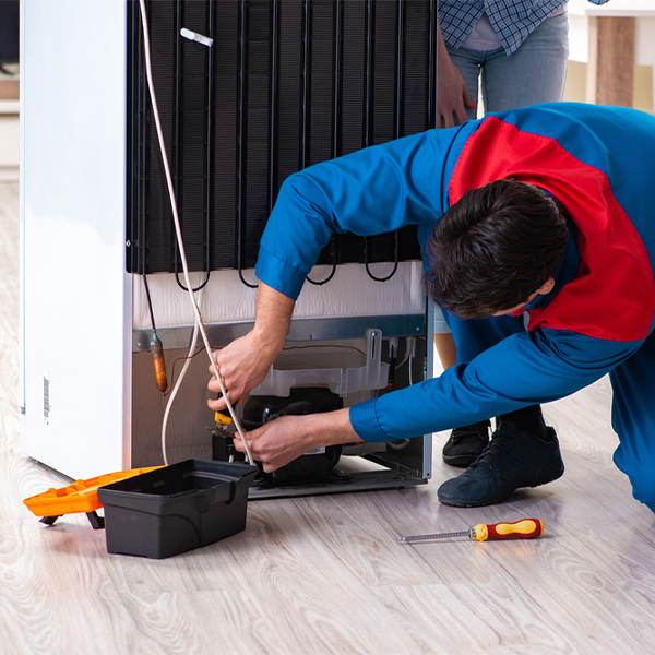 how much do you charge for refrigerator repair services in Patten Maine